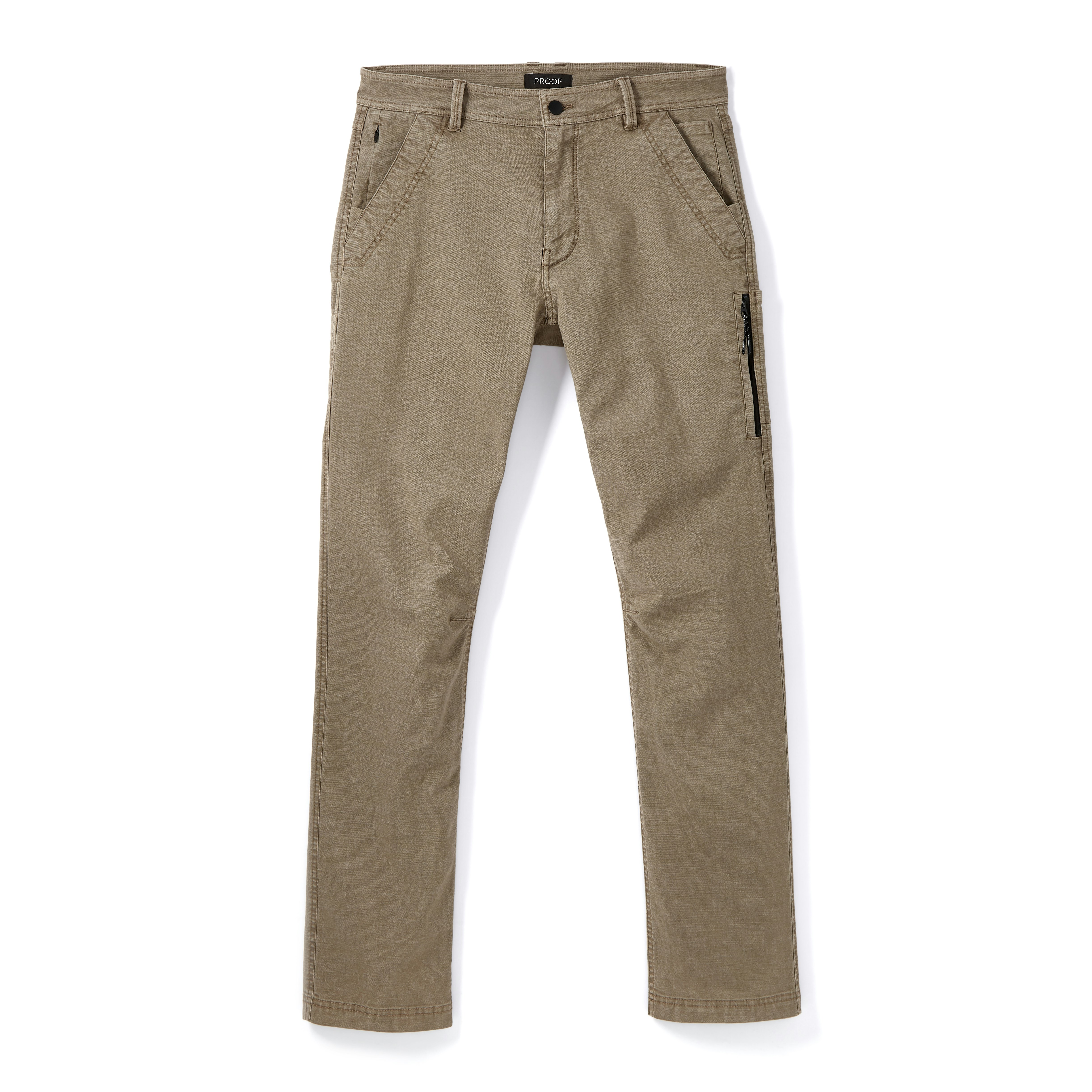 GABARDIN CASUAL PANTS IN ANTHRACITE